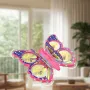 E0-25 Flying Glitter Butterflying Intelligent Gravity Sensor Obstacle Altitude Hold Mode 360° Filp Colorful LED Lighting 2.4G 4CH RC Toys Kids Gift Drone Quadcopter RTF