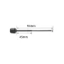 FlyFishRC 40mm/95mm/145mm Dual-Band 5.8Ghz/2.4Ghz UFL FPV Antenna for DJI O3/O4/O4 PRO AirUnit RC Drone