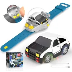 LHD RC01/02/03/04 1/45 2.4G Mini Watch RC Car Alloy Remote Control ສີສັນ LED Light Portable Vehicles Models Micro Toys ເດັກນ້ອຍຂອງຂວັນເດັກນ້ອຍ