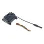 EWRF 5.8G 48CH 4W VTX FPV Transmitter with Cooling Fan 2-6S Power Three Indicator lights MMCX Antenna AV Cable and Support IRC for RC Drones