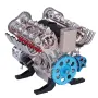 TECHING DM118 Alloy V8 8 Cylinder Engine Model DIY Assembly Kit Excellent STEAM Science Education Discovery Toys Children Gifts