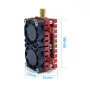SLONWAKE 5.8G 48CH 5W FPV Transmitter 200mW 500mW 1200mW 5000mW VTX Dual Cooling Fan Built-in Microphone for RC Drone Airplane Long Rang