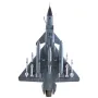 FMS EDF Jet 64mm J-10 690mm Wingspan EPO RC Airplane Fixed Wing PNP with Reflex V3