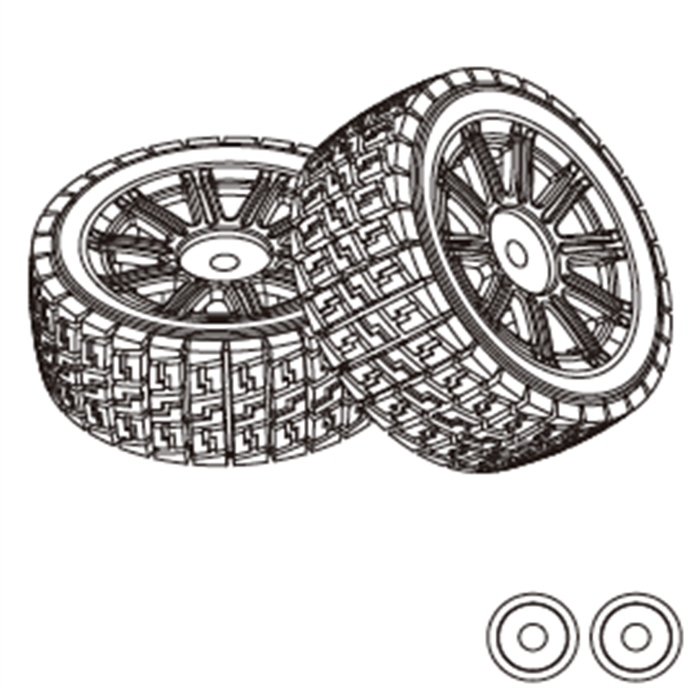 1415A1 14301 Rubber tires