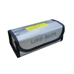 Portable Fireproof Explosion-proof Lipo Battery Safety Carry Bag Storage Bag Fire Resistant 185*75*60mm