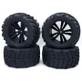 4PCS ZD Racing 1/10 Truck Universal Wheel Tire for HPI HSP Savage XS TM Flux RC Car Parts