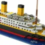 1860pcs Titanic Model Micro Blocks Building Set Puzzle DIY Educational Toy Gift for Adults Children