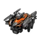 XKJ K12 MAX Three Camera WiFi FPV with LCD Screen Controller Servo Gimbal 360° Obstacle Avoidance Brushless Foldable RC Drone Quadcopter RTF