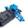 Peças de reposição de metal atualizadas, volante dianteiro, conjunto de assentos para roda traseira, para modelos de veículos RC 1/20 MJX 20208 JJRC C8811