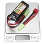 Batteria LiPo ZOP Power 3S 11,1 V 1000 mAh 25C con spina a T per RC auto, FPV, drone da corsa, aeroplano, elicottero