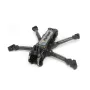 FlyFishRC Volador II VX5 / VD5 V2 225mm Wheelbase T700 Carbon Fiber 5 Inch Deadcat Freestyle Frame Kit Support DJI O3 Air Unit for RC Drone FPV Racing