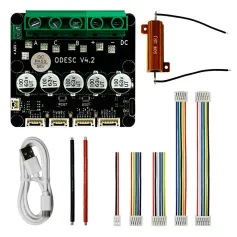 SEQURE ODESC V4.2 Single Drive High Current High Precision Brushless Servo Motor Controller Based On ODrive3.6 Upgrade, Software Configuration Compatible With Odrivetool FOC BLDC RC Car Parts