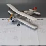 Tony Ray Bucker Bu133 Jungmeister 1/10 660mm Wingspan Balsa Wood RC Sports Biplane RC Airplane KIT