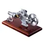 STARPOWER QX-FD-01 Stirling Engine Generator Model Wooden Base Physics Experiment Science Discovery Production Invention Gift Collection Toys