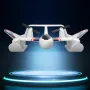 YF-350 Sea Land Air 290mm Wingspan 2.4G 2CH Built-in Gyro EPP RC Airplane Glider RTF With LED Light