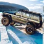 YIKONG YK4107 PRO 1/10 2.4G 4WD Brushless RC Car Tank Turn Rock Crawler Two Speed Differential Lock New LCG Chassis Hobbwing Power Metal Gears Oil Filled Shocks LED Lights Monster Off-Road Pickup Climbing Truck Vehicles Models Toys