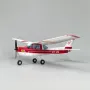 MinimumRC Cessna-152 Lava Red 3CH 360mm Wingspan KT Foam RC Airplane KIT+Motor