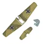 Phụ tùng máy bay mini RC Eachine BF109 400mm chính hãng Phụ kiện Bộ thu cánh quạt Bánh đáp Hộp số Thân máy bay Thanh cánh chính