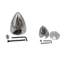 Hélice en aluminium pour avion RC à moteur à essence DLE (70 mm/76 mm/82 mm/89 mm/95 mm/102 mm/114 mm/127 mm)