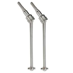 2 peças XLF X03 X04 X05 X06 1/10 RC eixo de transmissão de metal sobressalente para veículos sem escovas peças de modelo de veículos