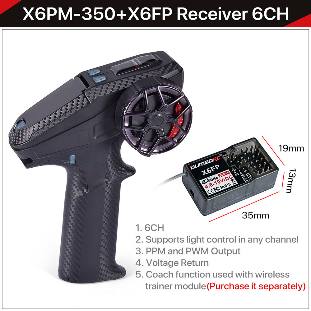 X6PM-350+X6FP Receiver