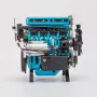 TECHING DM111 Metal Turbocharged 4 Cylinder Engine DIY Assembly Kit Excellent STEAM Science Education Discovery Toys Children Gifts