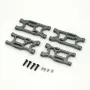 4PCS Metal Upgraded Front Rear Suspension Swing Arm for Wltoys 144001 124018 124019 1/12 1/14 RC Car Vehicles Spare Parts
