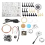 1:1 Aluminum Alloy Arc Reactor DIY Model MK2 Led Light Mark Chest Tony Heart Lamp Light DIY Model Science Toy