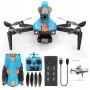 Funsky LM12-D MAX Ⅱ WiFi FPV with HD ESC Dual Camera Bullet Launcher Optical Flow Positioning Brushless Foldable RC Drone Quadcopter RTF
