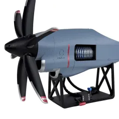 NIKOLATOY T56-A-15 Turboprop Engine Model from C-130 Hercules Transport Aircraft Creative Desktop Ornaments Decoration Science Discovery Toys
