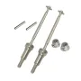 2PCS Xinlehong Upgraded 30-WJ02 Front Universal Drive Shaft for 9130 9135 9136 9137 1/16 RC Car