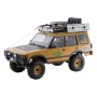 FMS FCX10 1/10 2.4G 4WD RC Car for Land Rover Camel Trophy Edition RS Officially Authorized Rock Crawler Off-Road Climbing Truck Two Speed LED Lights Straight Axle Metal Gears Drive Shaft Oil Filled Shocks Vehicles Models Toys