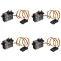 4PCS Emax ES9251 II Upgrade Version 3g Plastic Gear Micro Digital Servo For RC Model