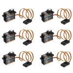 6PCS Emax ES9251 Ⅱ Upgrade Version 3g Plastic Gear Micro Digital Servo For RC Model