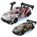 ENOZE 8803 8804 8805 RTR 1/24 2.4G 4WD 30km/h Drift RC Car GTR Support APP Control Full Proportional High Speed Racing LED Light On-Road Vehicles Models Toys