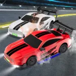 1/20 2.4G 4WD Drift RC Car GTR Mini Race LED Light High Speed Remote Control On-Road Racing Vehicles Models Boys Gifts Toys