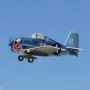 MinimumRC F6F Hellcat Q-series 320mm Wingspan 2.4GHz 4CH Gyro Stabilization Micro Fighter RC Airplane KIT with Brushed Motor