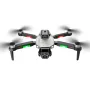 PJC M1S Three Camera Vertical Shoot Electric Adjustment WiFi FPV with 3 HD Lens 360° Infrared Obstacle Avoidance Optical Flow Positioning Brushless Foldable RC Drone Quadcopter RTF