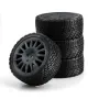 4Pcs Racing Tires Wheels for 1:10 Kyosho Tamiya RC Cars Parts