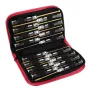 Yunzhong 16Pcs Hex Phillips Screw Nut Flat Screwdriver Tools Box Set with Bag for RC Model