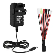 HTRC N10 Nimh/Nicd Battery Charger Universal RC Battery Charger for 2.4-12V RC Car Battery