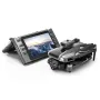 MSRC M66 MAX 5G WiFi FPV con pantalla LCD plegable, controlador de cámara HD con doble cámara, servo cardán, 360°, evitación de obstáculos, dron RC sin escobillas, cuadricóptero RTF