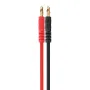 22cm 12/14AWG XT60 Male Plug to 4.0mm Banana Plug Silicone Cable for B6AC Charger
