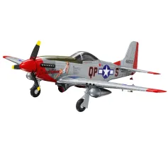 MO-FLY P-51D Mustang 1/16 мащаб 685 мм размах на крилата 2.4GHz 10CH Вграден жироскоп 3D/6G Превключваем се с един ключ Пилотаж Безчетков EPP FPV RC Самолетен планер BNF/RTF Съвместим DSM SBUS