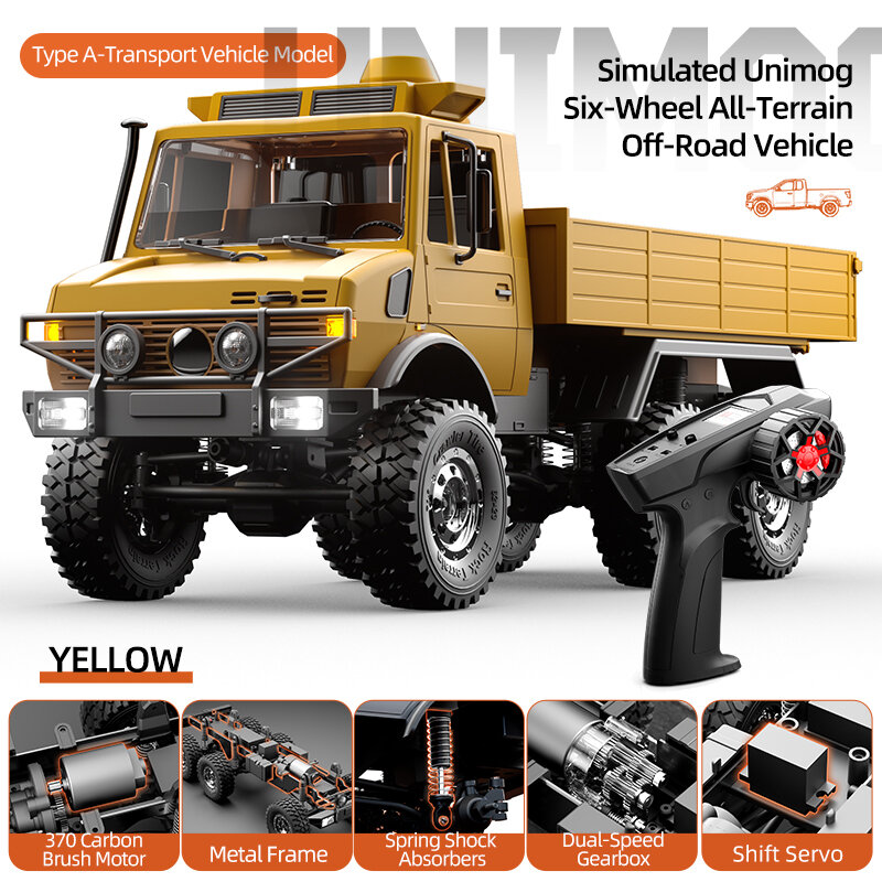 Transport vehicle yellow