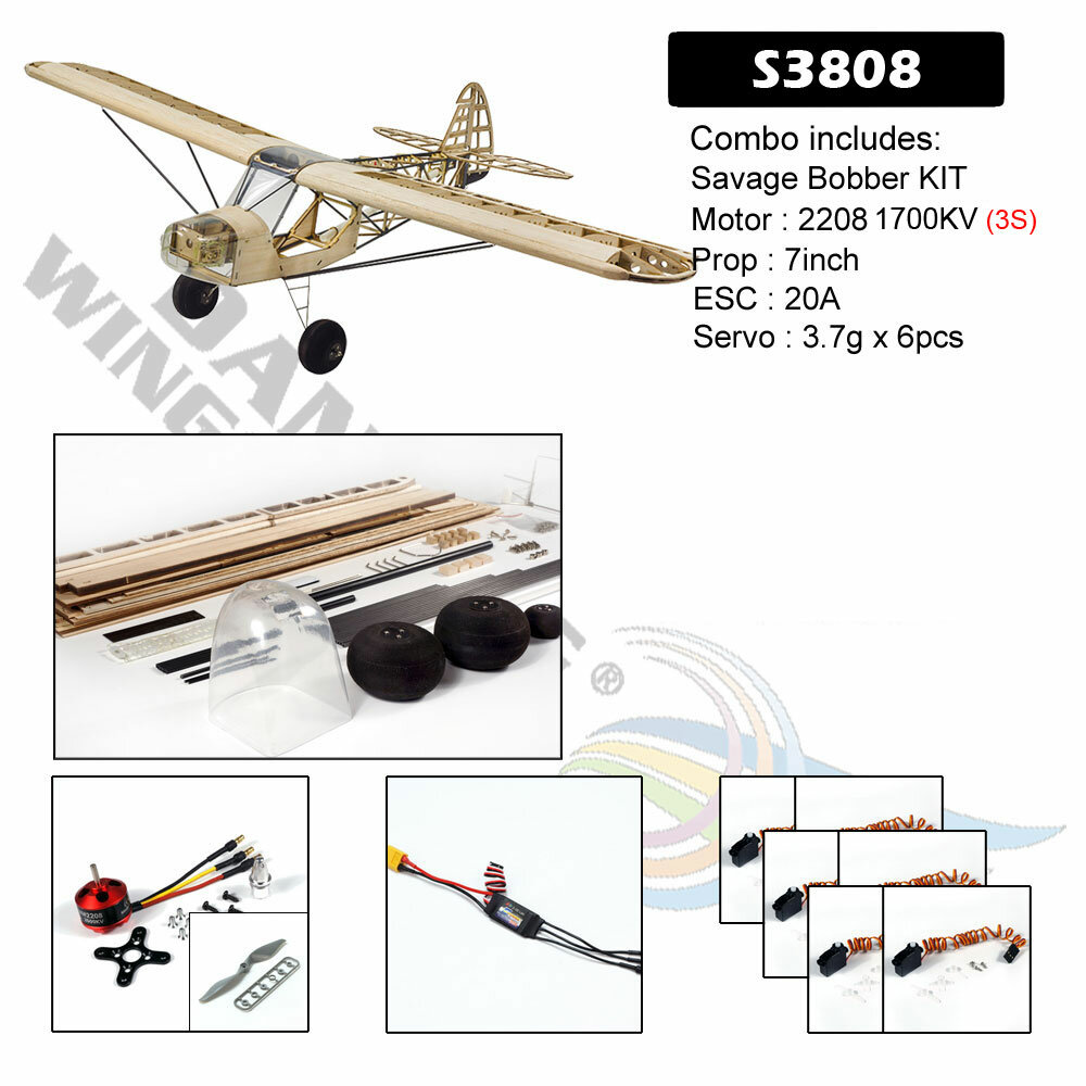 KIT+Motor+ESC+Servo+Prop