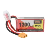 ZOP Power 11.1V 1300mAh 100C 3S LiPo Battery XT60 Plug for RC Drone