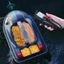 HJ817 2.4G Intelligent Remote Control Bait RC Boat Positioning Point GPS Fixed Speed Cruising Auto Funnel Opening Closing Decoupling