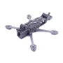 TEOSAW STEELE3 154mm / STEELE4 178mm Dingil Mesafesi 4mm Kol Kalınlığı X Tipi Çerçeve Takımı DIY RC Drone FPV Yarışı için VISTA DJI O3 Hava Ünitesini Destekler