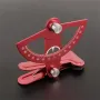 Metal Rudder Surface Protractor Meter Rudder Angle Ruler For RC Model Airplane